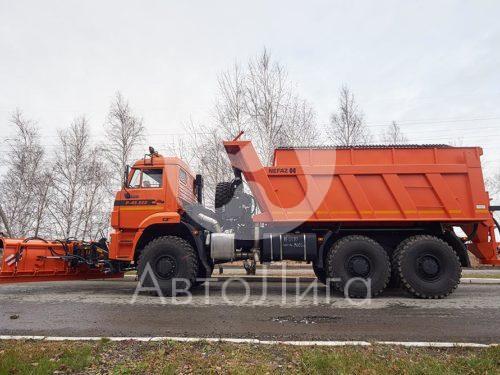 Купить КДМ на базе самосвала КамАЗ 65222 и другую коммунальную технику, низкие цены и большие скидки от компании #Автолига!
